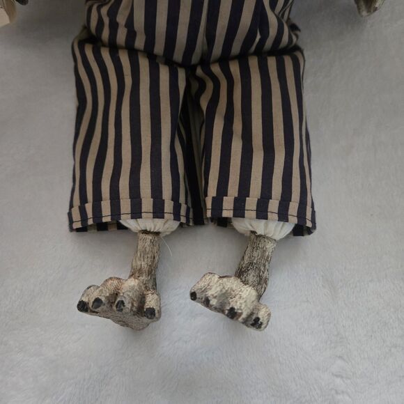 EFY Rabbit Easter Bunny FOLK Country Primitive NWT Shelf Sitting Sam 22" USA - Picture 4 of 12